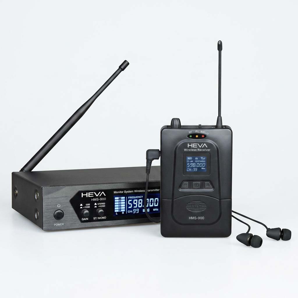 Sistema de monitoreo IN-EAR inalámbrico profesional HSM-900