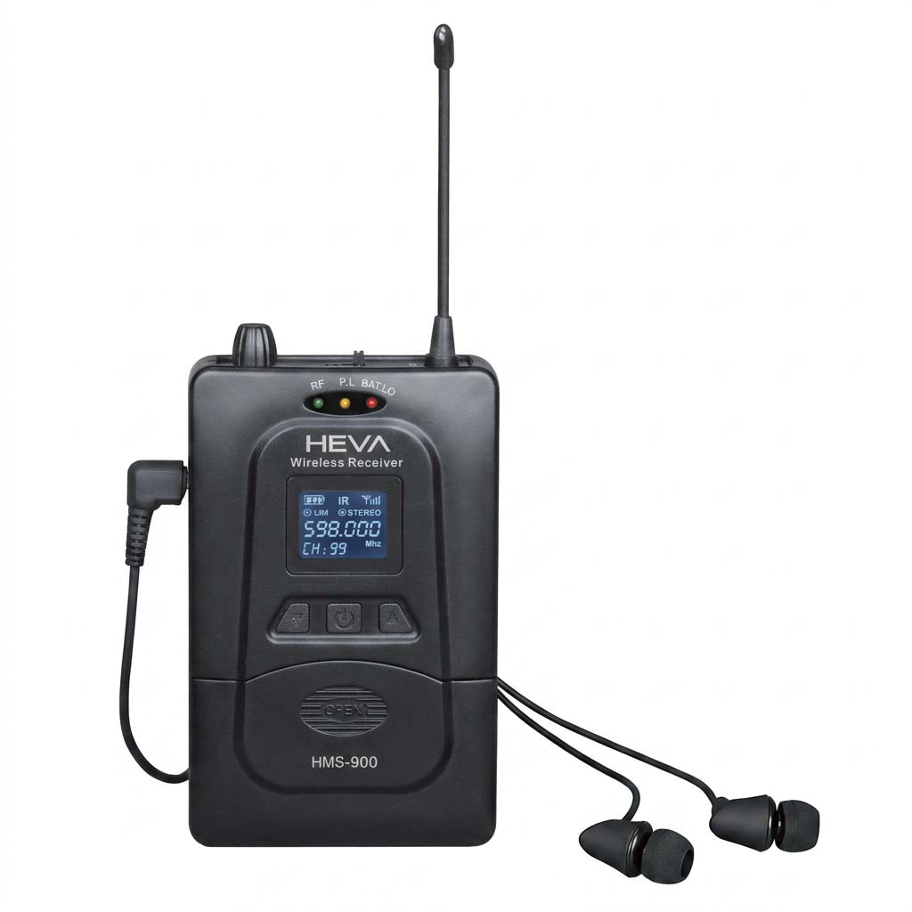Sistema de monitoreo IN-EAR inalámbrico profesional HSM-900 - Imagen 3